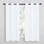 NICETOWN White Window Curtain Panels by NICETOWN
