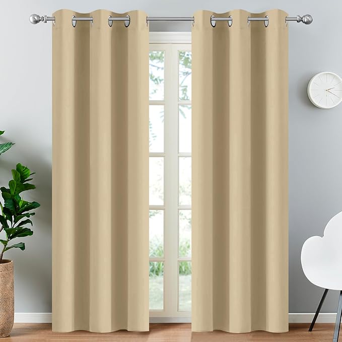Yakamok Thermal Insulated Grommet Blackout Draperies/Drapes by Yakamok