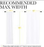 NICETOWN Kitchen Window Curtain Panels - Image 7