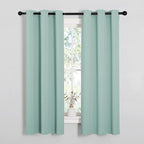 NICETOWN Kitchen Curtain Panels Blackout Draperies, Thermal Insulated Solid by NICETOWN