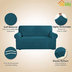 Easy-Going Stretch Loveseat Slipcover 1-Piece Sofa Cover Furniture Protector - Image 3
