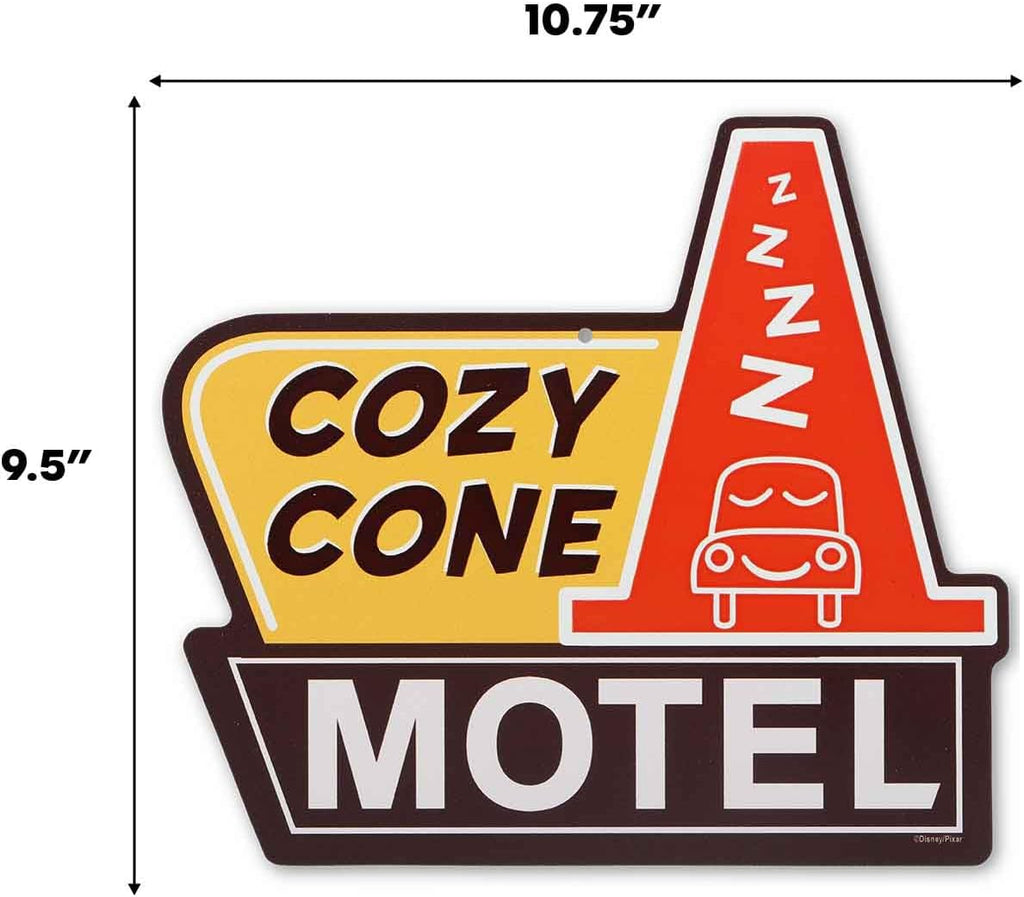 Disney Pixar Cars Cozy Cone Motel Metal Wall Sign