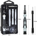 LIFEGOO Precision Screwdriver Set,Mini Repair Tool Kit with Torx Triwing Bits Repair for Electronics Computer, Macbook, Laptop, PC, RC, PS5, iphone,Jewelers, XBOX, Glasses,Camera,Eyeglasses