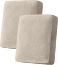Couch Cover Stretch Velvet Sofa Cushion Cover 2-Piece by Taque