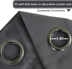 H.VERSAILTEX Blackout Patio Curtains 100 x 96 Inches - Image 3