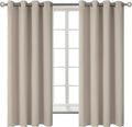 BGment Room Darkening Curtains 63 Inches Long by BGment