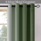 SimpleHome Ombre Room Darkening Curtains - Image 4
