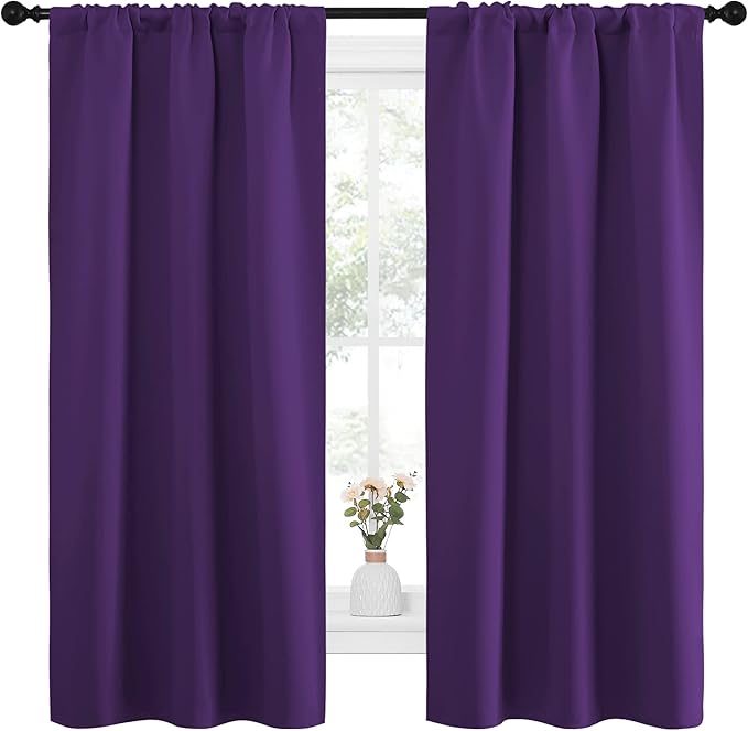 NICETOWN Bedroom Curtain Panels - Image 2