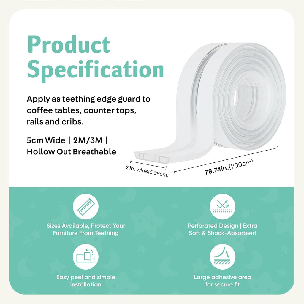 Furniture Edge Protector for Baby(78.74x1.97in)