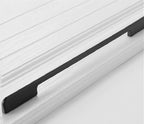 5 Pack Kitchen Cabinet Handles, Solid Black Drawer Pulls, Long Cabinet Hardware for Dresser Furniture (13.27 inch)