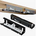 Under Desk Cable Management Tray, 2-Pack 16" Cable Raceway