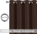 Yakamok Blackout Curtains Room Darkening Thermal Insulated Window Panels - Image 2