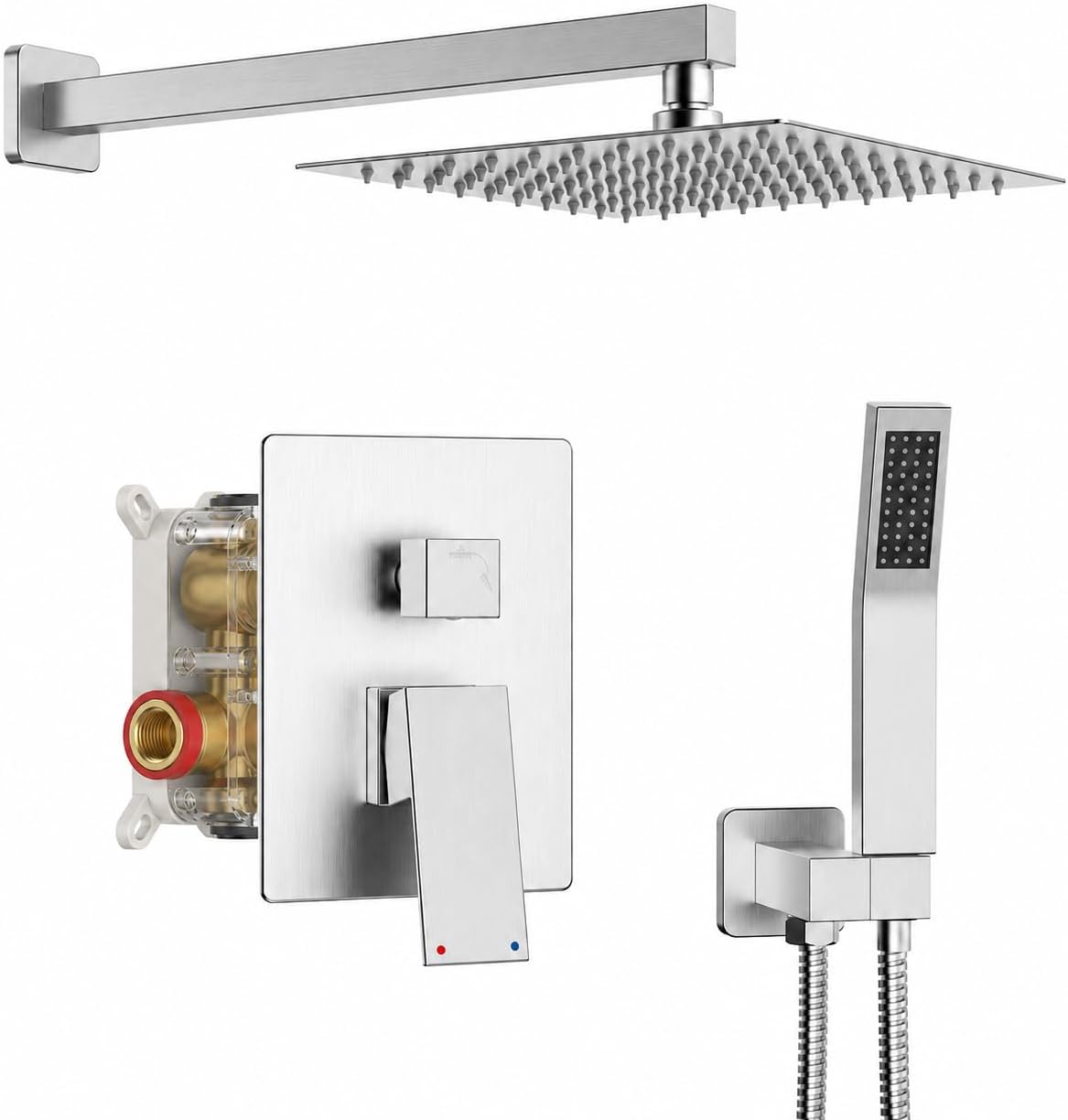 Longriver S200 Shower Faucet Set, Shower System Bathroom High Pressure