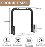 DELLAN 2 Extra Tall Mattress Slide Stopper, Non-Slip Gripper Retainer Bar
