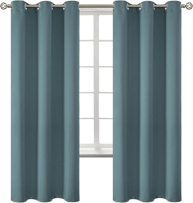 BGment Room Darkening Curtains 72 Inches Long by BGment