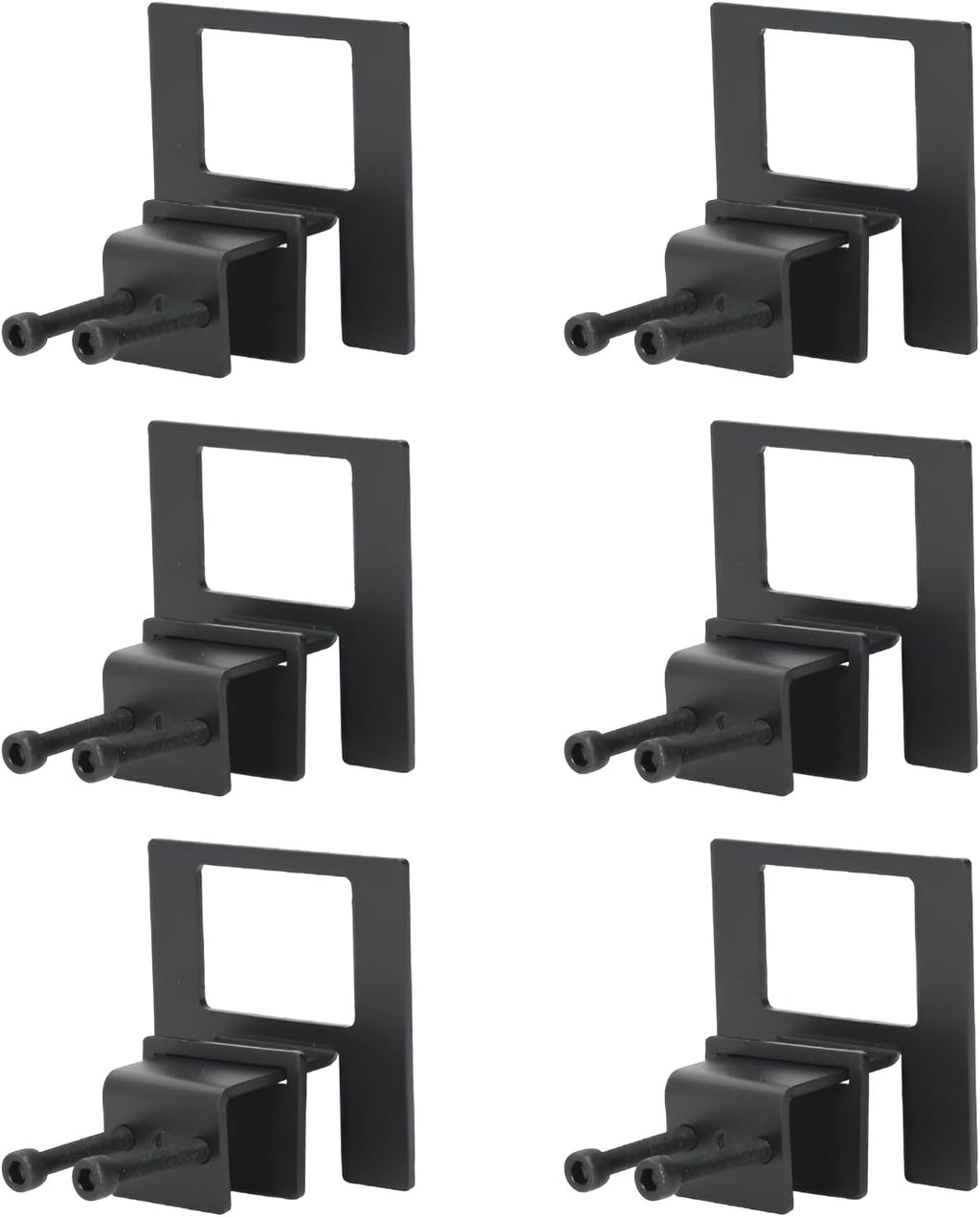 6 Pack Adjustable Mattress Slide Stopper for Metal Bed Frame