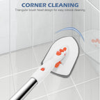 Tile Tub Scrubber Brush 3-in-1 Shower Scrubber with Long Handle