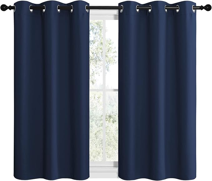 NICETOWN Blackout Draperies Curtains, All Season Thermal Insulated Solid - Image 2