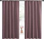 NICETOWN Blackout Curtains for Living Curtains, Room Darkening Curtains & - Image 2