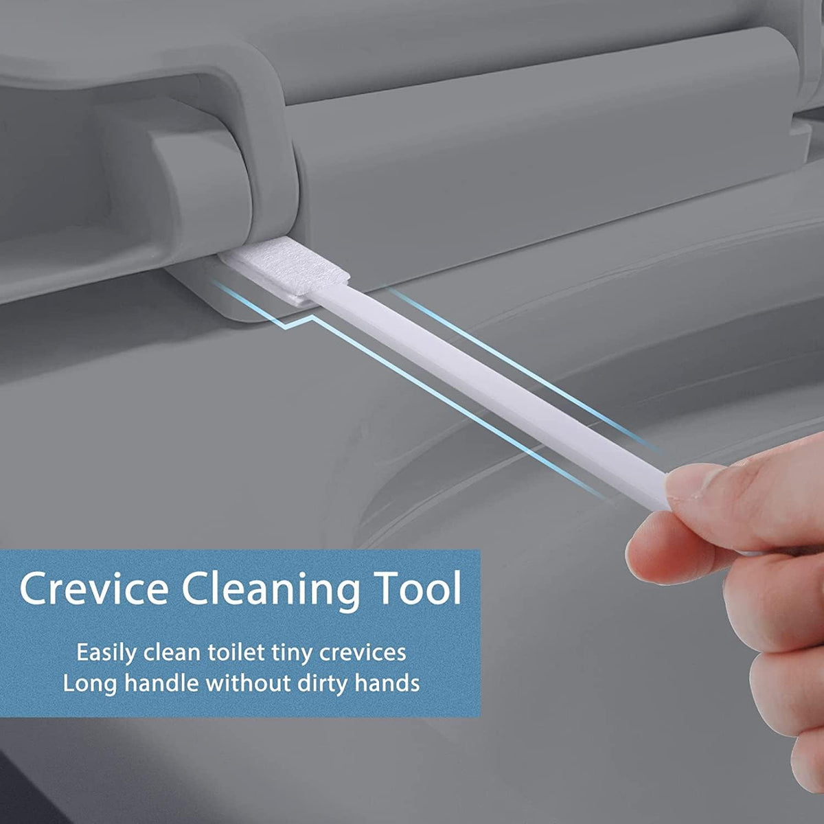 Crevice Cleaning Brushes Tool for Tiny Small Spaces, 60Pcs, White