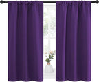 NICETOWN Kitchen Curtains Blackout Drapes & Curtains, Energy Smart Window - Image 2