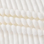 BEDELITE Fleece Blanket Twin Size – 3D Ribbed Jacquard Soft and Warm Decorative - Image 5