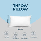 Utopia Bedding Throw Pillows – 12 x 24 Inches Down Alternative Pillows - Image 4