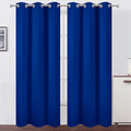 LEMOMO Royal Blue Thermal Blackout Curtains/42 x 84 Inch/Set of 2 Panels Room by Lemomo