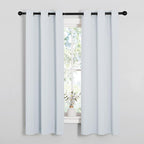 NICETOWN Room Darkening Draperies Curtains Panels, Window Treatment Thermal - Image 2