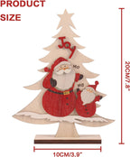 RoseCraft 5PCS Christmas Decorations for Home Farmhouse Indoor Table Decor