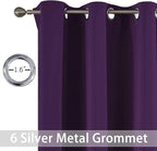 Yakamok Purple Blackout Curtains - Image 2