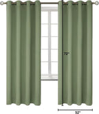 BGment Room Darkening Curtains 72 Inches Long - Image 8