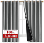 NICETOWN 100% Blackout Curtains by NICETOWN