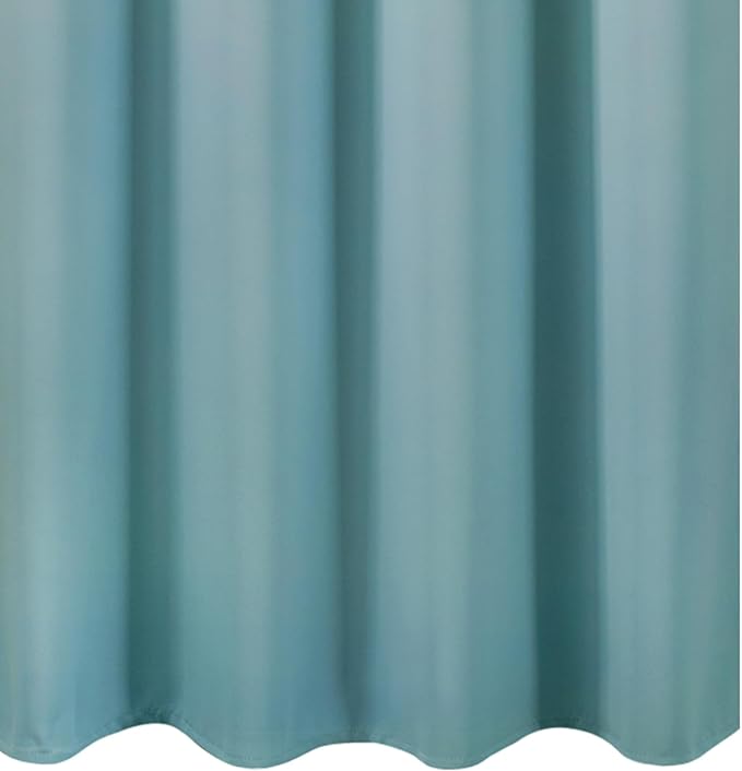 LEMOMO Stone Blue Blackout Curtains 66 x 63 Inch Length/Set of 2 Curtain - Image 7
