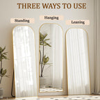 Koonmi Full Length Mirror, 56"x21" Mirror Full Length with Stand