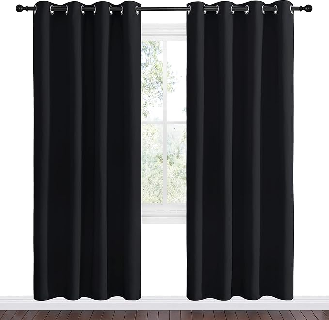 NICETOWN Blackout Curtain Panels 78 inches - Image 2