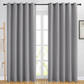NICETOWN Room Darkening Silver Grey Curtains by NICETOWN