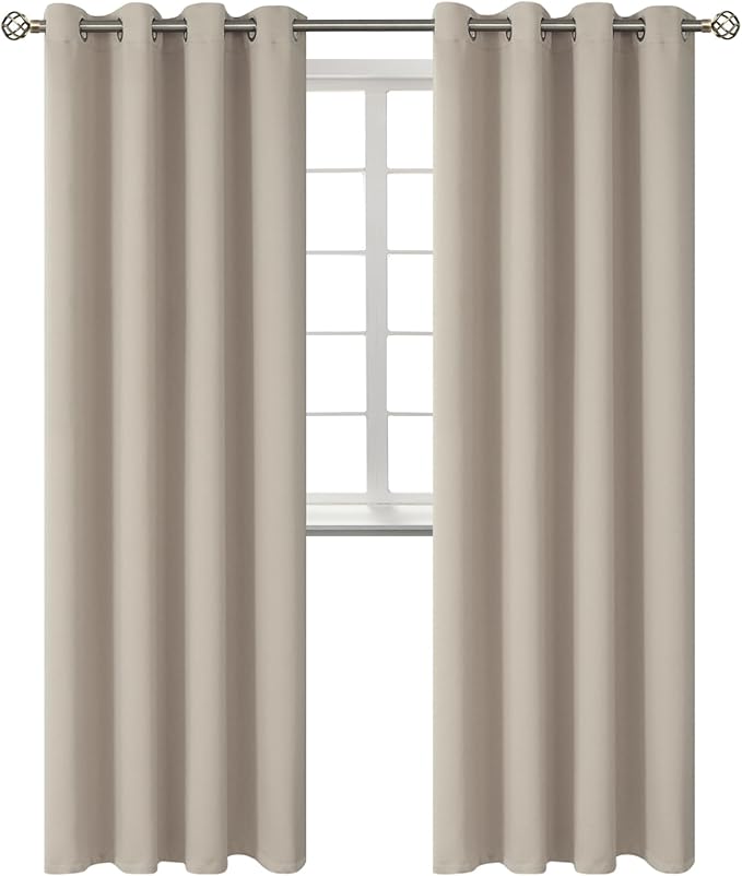 BGment Room Darkening Curtains 95 Inches Long by BGment