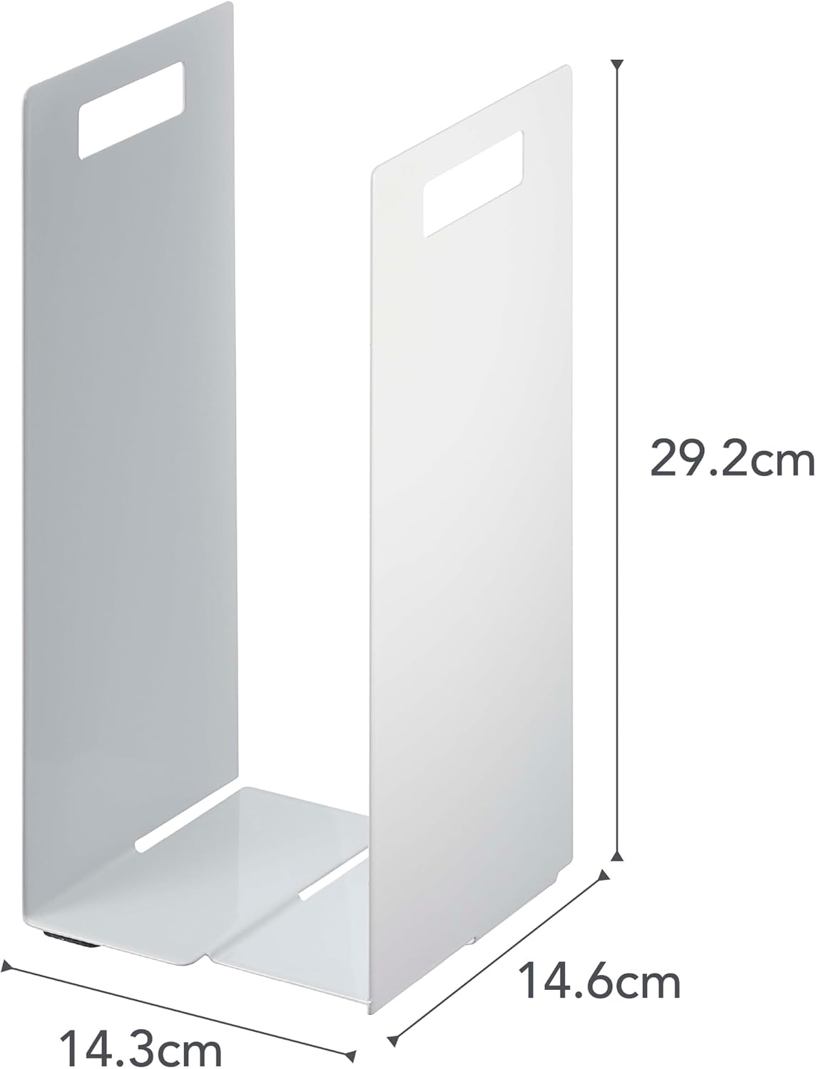 Yamazaki Home Tower Interlocking Towel Organizer - Bathroom Storage Shelf Rack - Steel