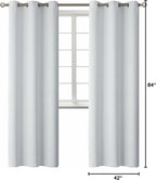 BGment Room Darkening Curtains 84 Inches Long - Image 9