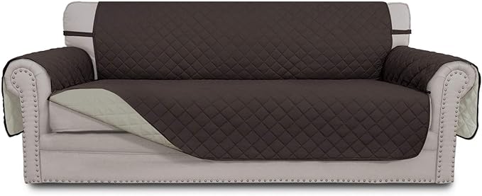 Easy-Going 4 Seater Sofa Slipcover Reversible Sofa Cover Water Resistant Couch by Easy-Going