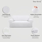Easy-Going Stretch Oversized Loveseat Slipcover 1-Piece Sofa Cover Furniture - Image 3