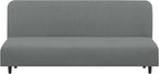 U-NICE HOME Stretch Futon Cover Armless Bed Slipcover by U-NICEHOME