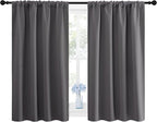 NICETOWN Grey Window Curtains for Bedroom - Image 2