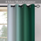 SimpleHome Ombre Room Darkening Curtains - Image 4