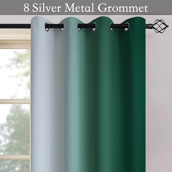 SimpleHome Ombre Room Darkening Curtains - Image 4
