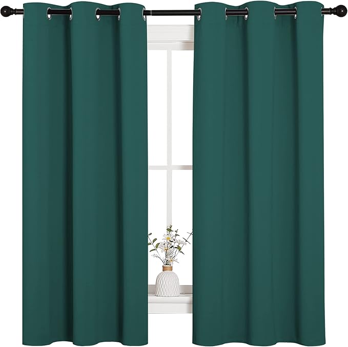 NICETOWN Thermal Insulated Solid Grommet Blackout Curtains/Drapes/Panels by NICETOWN