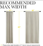NICETOWN Blackout Curtains for Living Curtains, Room Darkening Window Curtain - Image 7
