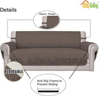 Easy-Going Oversized Chair Sofa Slipcover Reversible Sofa Cover Water Resistant - Image 3