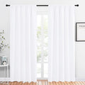 NICETOWN White Bedroom Curtain Panels by NICETOWN